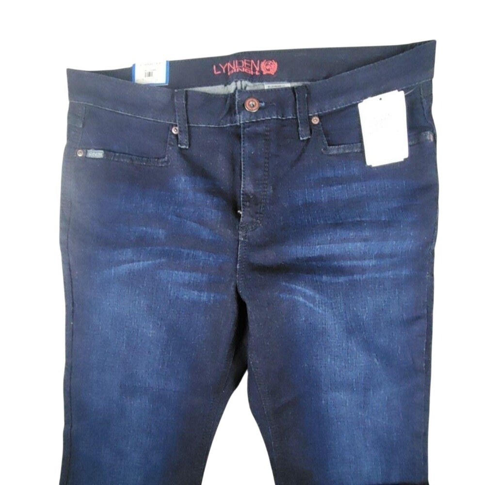Cinch Lynden Jeans Womens 32 / 13R Blue Moderate Rise Slim Bootcut Stretch Denim